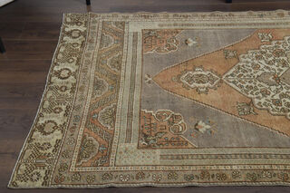 Handmade Vintage Long Area Rug - Thumbnail