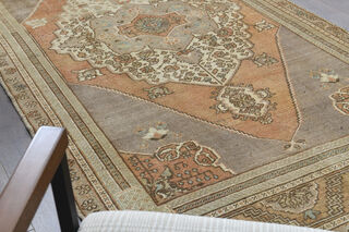 Handmade Vintage Long Area Rug - Thumbnail