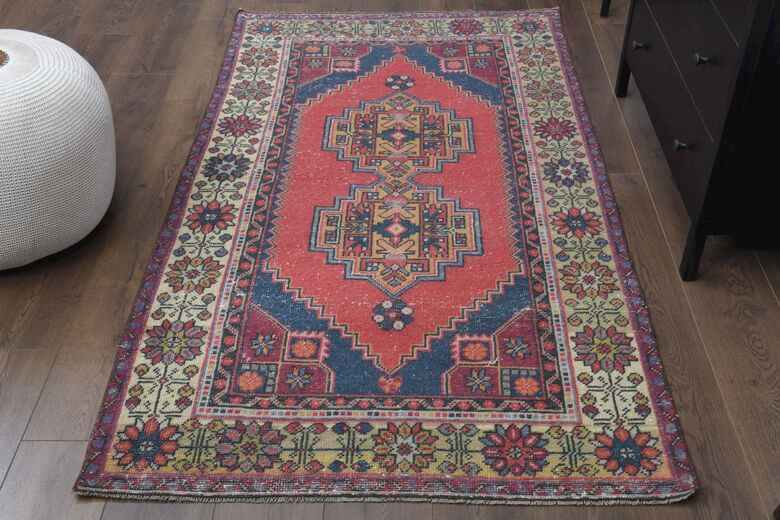 Handmade Vintage Area Rug