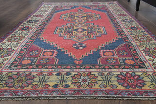 Handmade Vintage Area Rug - Thumbnail