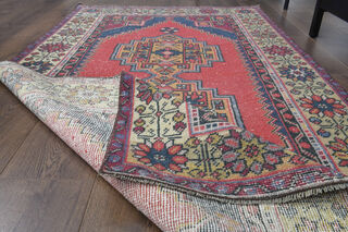 Handmade Vintage Area Rug - Thumbnail