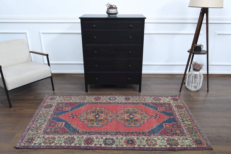 Handmade Vintage Area Rug