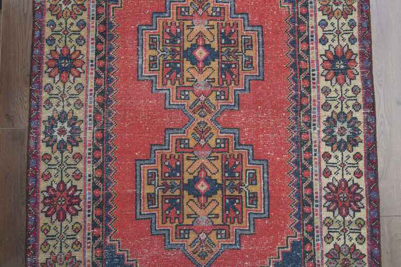 Handmade Vintage Area Rug