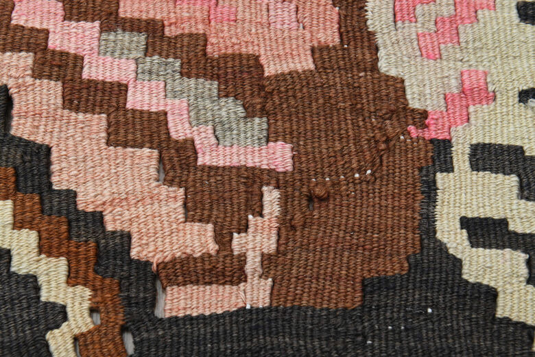 Dark Garden - Handmade Vintage Anatolian Area Rug