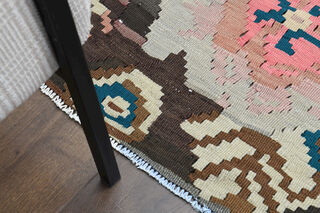 Dark Garden - Handmade Vintage Anatolian Area Rug - Thumbnail