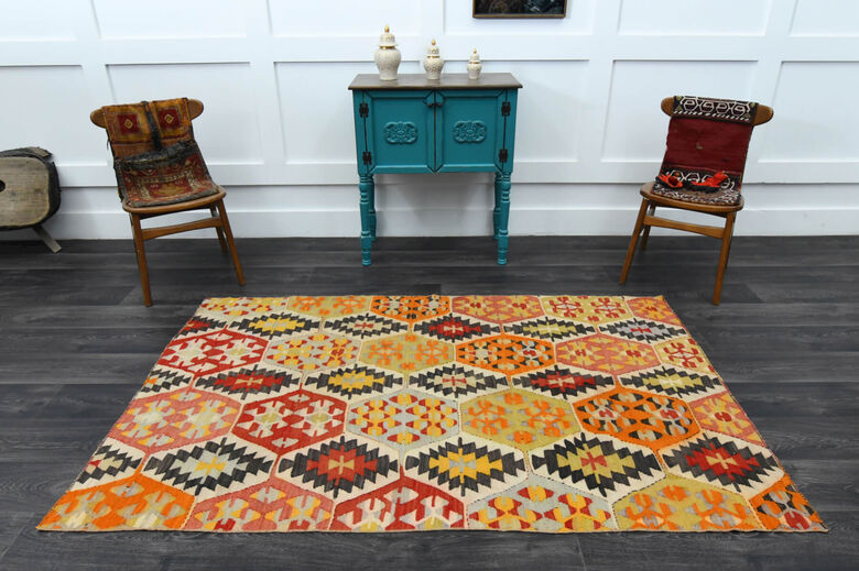 Handmade Vintage Area Rug