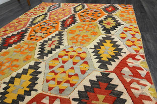 Handmade Vintage Area Rug - Thumbnail