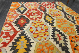 Handmade Vintage Area Rug - Thumbnail