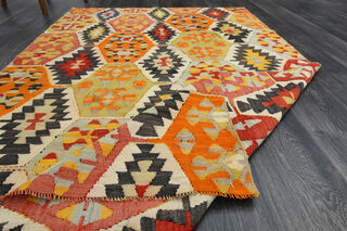 Handmade Vintage Area Rug - Thumbnail