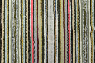 Flatweave Handmade Vintage Area Rug - Thumbnail