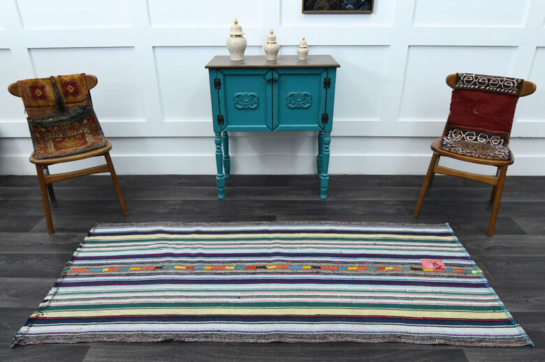 Handmade Vintage Runner Rug