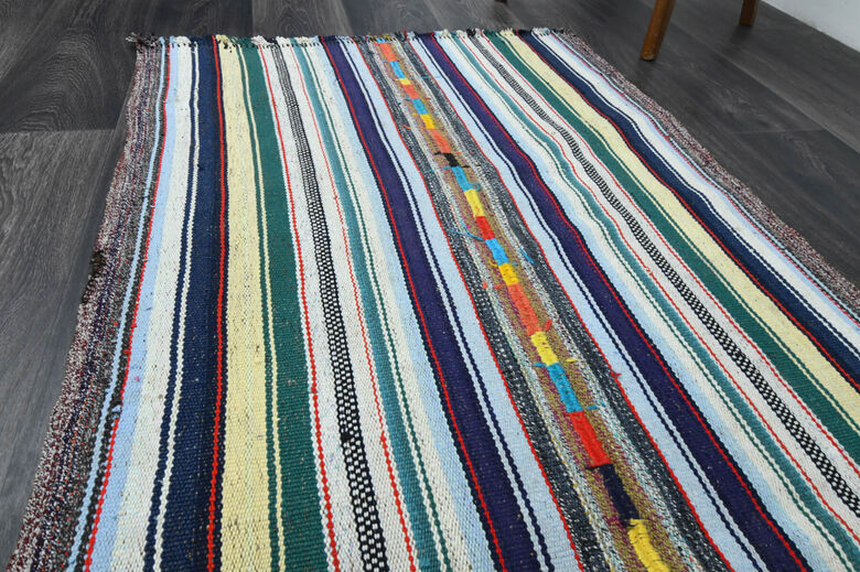 Handmade Vintage Runner Rug