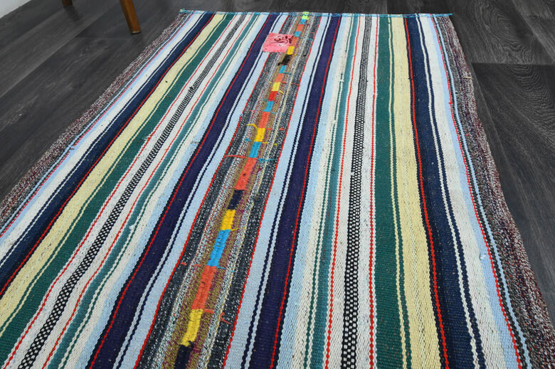 Handmade Vintage Runner Rug