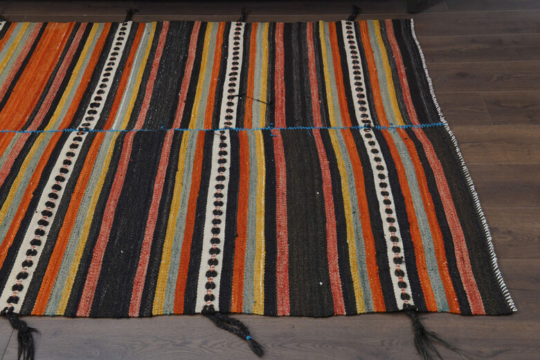 Mongolian Carpet - Handmade Vintage Area Rug