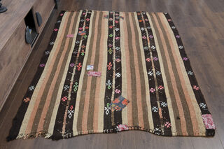 Handmade Vintage Area Rug - Thumbnail