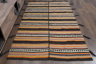 Traditional Kilim - Handmade Vintage Area Rug - Thumbnail