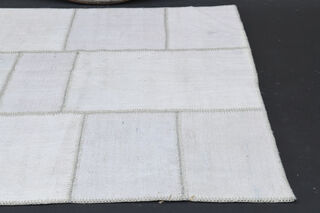 Patchwork Handmade Vintage Area Rug - Thumbnail