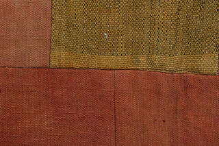 Mustard & Peach - Patchwork Handmade Vintage Area Rug - Thumbnail