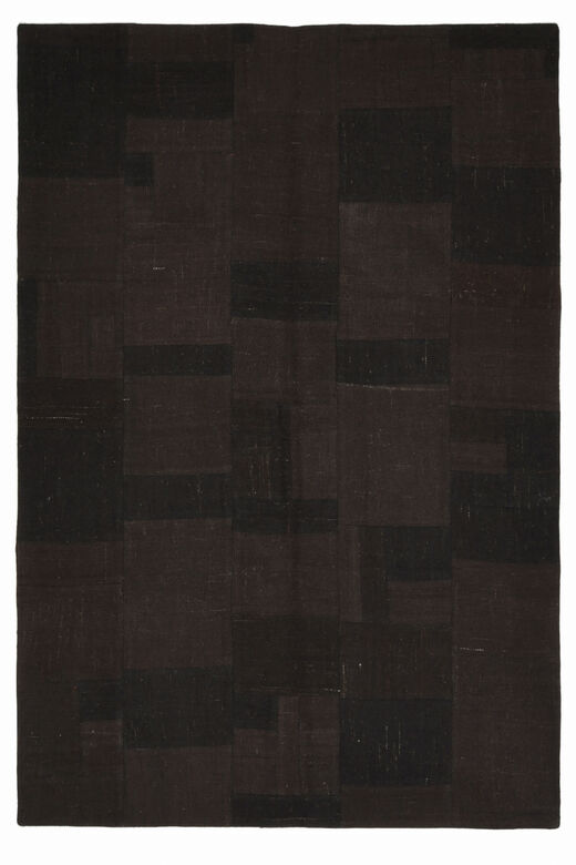 Dark Black - Patchwork Vintage Area Rug