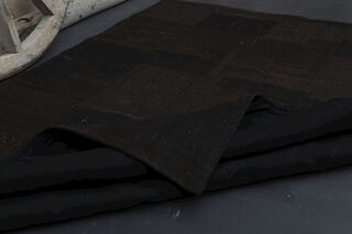 Dark Black - Patchwork Vintage Area Rug - Thumbnail