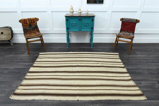 Handmade Vintage Area Rug - Thumbnail