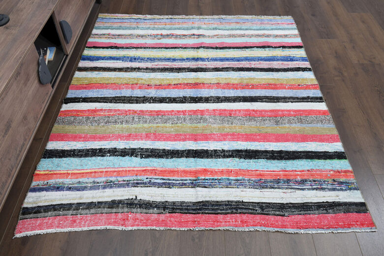 Handmade Vintage Area Rug