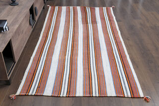 Handmade Vintage Oushak Area Rug - Thumbnail