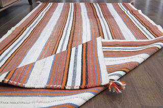 Handmade Vintage Oushak Area Rug - Thumbnail