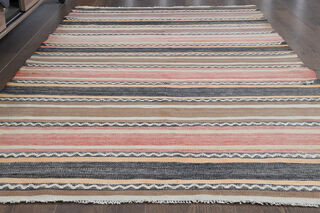 Handmade Vintage Kilim Area Rug - Thumbnail