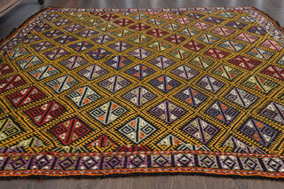 Handmade Vintage Area Rug - Thumbnail