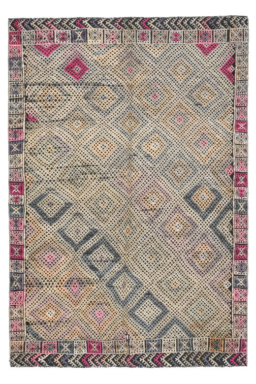 Oushak Handmade Vintage Area Rug