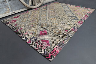 Oushak Handmade Vintage Area Rug - Thumbnail