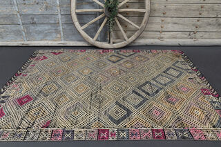 Oushak Handmade Vintage Area Rug - Thumbnail