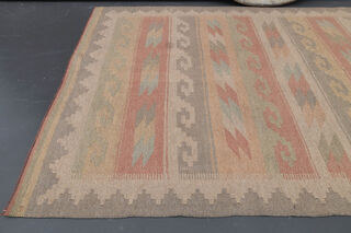 Aegean Motifs - Vintage Area Rug - Thumbnail