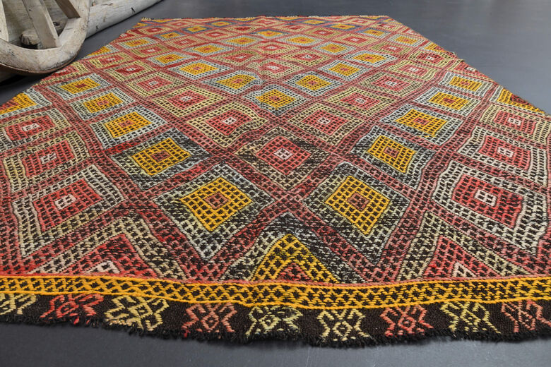 Handmade Vintage Area Rug