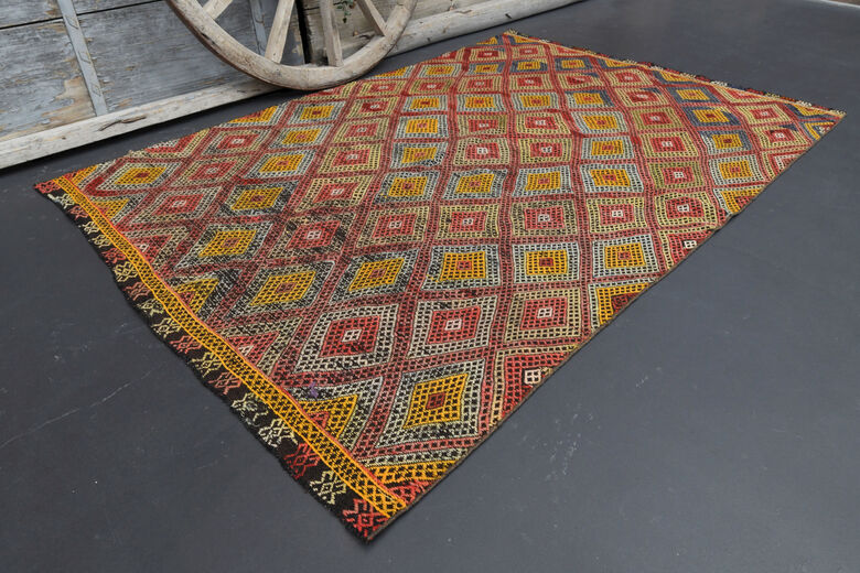 Handmade Vintage Area Rug