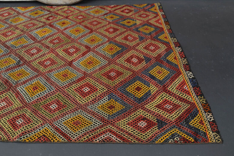 Handmade Vintage Area Rug