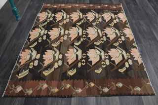 Handmade Vintage Area Rug - Thumbnail