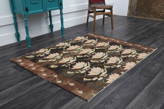 Handmade Vintage Area Rug - Thumbnail