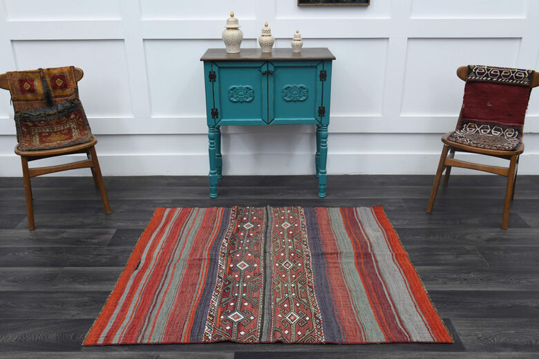 Handmade Vintage Area Rug