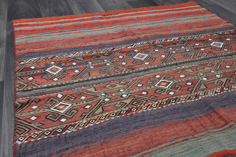 Handmade Vintage Area Rug