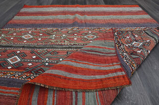 Handmade Vintage Area Rug - Thumbnail