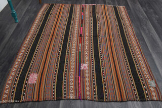 Handmade Vintage Area Rug - Thumbnail