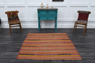 Handmade Vintage Square Area Rugs - Thumbnail