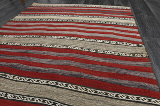 Handmade Vintage Area Rug - Thumbnail