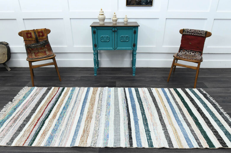 Handmade Vintage Runner Rug