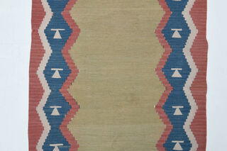 Pastel Flatweave Runner Rug - Thumbnail