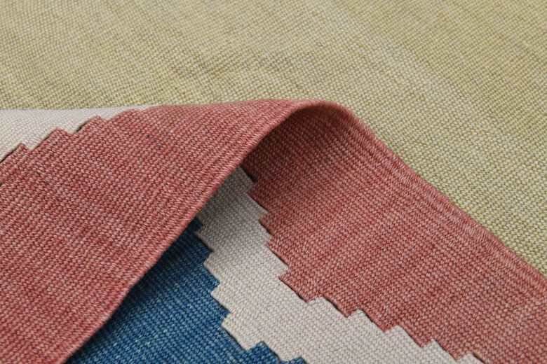 Pastel Flatweave Runner Rug