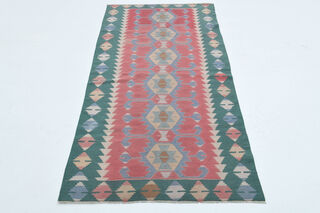 Pastel Love - Oushak Vintage Rug - Thumbnail