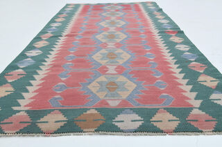 Pastel Love - Oushak Vintage Rug - Thumbnail